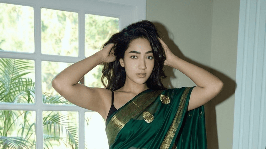 Customer wearing NYRA Bodysuit