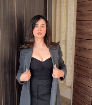 Customer wearing NYRA Bodysuit